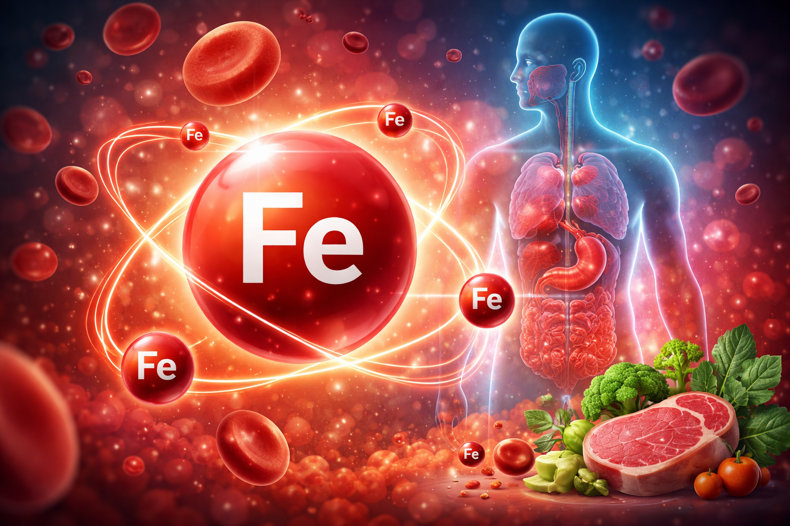 zelazo mikroelement w organizmie zrodla niedobory nadmiar
